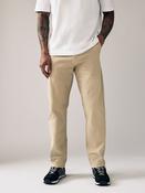 Stone Straight Fit Stretch Chinos Trousers