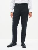Navy Blue Slim Fit Stretch Smart Trousers