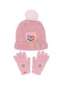 Vanilla Underground Pink Paw Patrol Girls Winter Beanie and Scarf Set