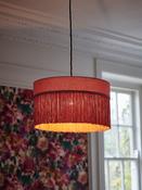 Clarke and Clarke Pink Martello Tassel Easyfit Shade image