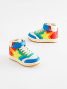 Little Bird by Jools Oliver Multi Bright Star Hi-Top Trainers