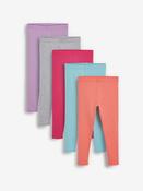 Bright Leggings 5 Pack (3-16yrs) image