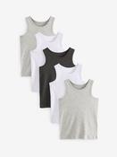 Grey Vests 5 Pack (1.5-16yrs)