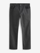Charcoal Single Straight Fit Classic Stretch Jeans