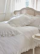 Shabby Chic by Rachel Ashwell® Set of 2 White Broderie Anglaise Ruffle Count Pillowcases image