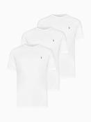 AllSaints White Brace Brushed Cotton T-Shirts 3 Pack