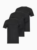 AllSaints Black Brace Brushed Cotton T-Shirts 3 Pack