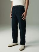 Blue Deep Rinse Single Straight Fit Classic Stretch Jeans