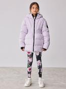 Baker by Ted Baker Shower Resistant Lilac Shirred Padded Coat