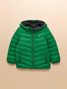 Joules Kids' Cairn Green Showerproof Padded Coat