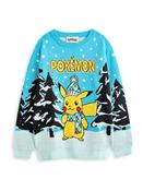 Vanilla Underground Blue Pokemon Character Christmas Jumpers image