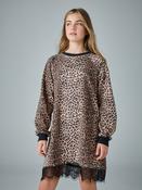 smALLSAINTS Leopard Lee Lace Sweat Dress