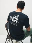 The North Face Black Mountain Sketch Back Print T-Shirt