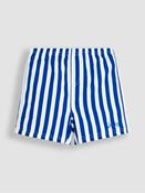 JoJo Maman Bébé Blue Stripe Swim Shorts