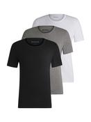BOSS Black/Grey/White Classic Crew Neck T-Shirts 3 Pack