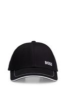 BOSS Black Cotton-Twill Cap