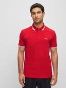 BOSS Red Regular Fit Paddy Tipped Collar Polo Shirt