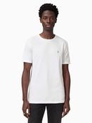 AllSaints White Brace Long Sleeve T-Shirt