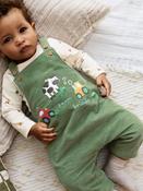Green Farm Cord Dungarees and Bodysuit Baby Set (0mths-2yrs)