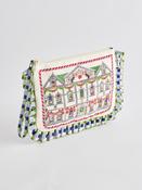 Cath Kidston Christmas Frill Wristlet Pouch