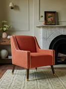 Nina Campbell Walpole Terracotta Rosebury Accent Chair