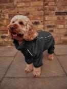 Black 4-Leg Waterproof Dog Coat