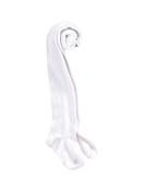 JoJo Maman Bébé White Cotton Rich Plain Tights