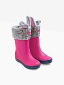 JoJo Maman Bébé Grey Bunny Bunny Welly Liners