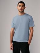 Light Sky Blue Regular Fit Essential Crew Neck Cotton T-Shirt