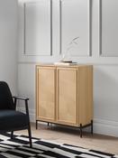 Jasper Conran London White Washed Oak Aden Small Sideboard