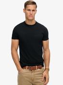 Superdry Black Essential Short Sleeve Embroidered T-Shirt