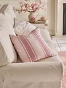 Shabby Chic by Rachel Ashwell® Pink Stripe Cotton Linen Cushion