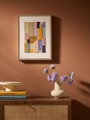 MADE.COM Multi Tonal Alonzo Embroidered Wall Art