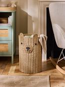 Jojo Maman Bébé Natural Bear Woven Laundry Basket