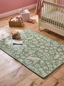 Jojo Maman Bébé Green Woodland Loop Tufted Rug