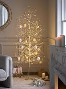 Gold Twig Light 6ft Pre Lit Christmas Tree image