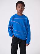 Paul Smith Junior Blue Script Sweatshirt