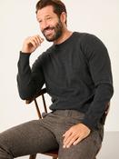 FatFace Rye Charcoal Grey Crew Neck Knitted Jumper image