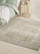 Shabby Chic Grey Fernwood Authentic Oriental Rug