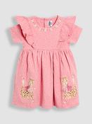 Jojo Maman Bébé Pink Leopard Dress