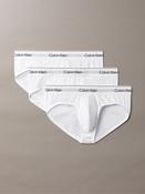 Calvin Klein White 3 Pack Briefs - Icon Cotton Stretch