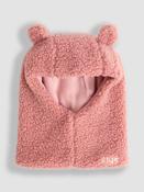 JoJo Maman Bébé Pink Bear Borg Balaclava