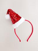 Red Christmas Santa Hat Headband