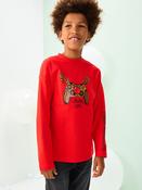 Red Controller Christmas Long Sleeve T-Shirt (3-16yrs) image