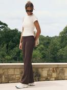 self. Chocolate Rib Wide Leggings