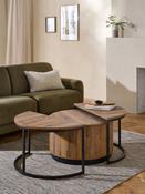 Dark Bronx Nest of 3 Coffee Table