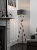 Silver Rico Floor Lamp