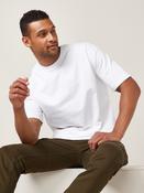 White Relaxed Fit Heavyweight T-Shirt