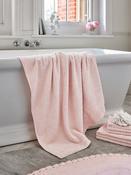 Shabby Chic by Rachel Ashwell® Pink Crochet Lace 100% Cotton Towel