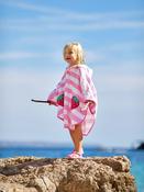 JoJo Maman Bébé Pink Strawberry Towelling Poncho